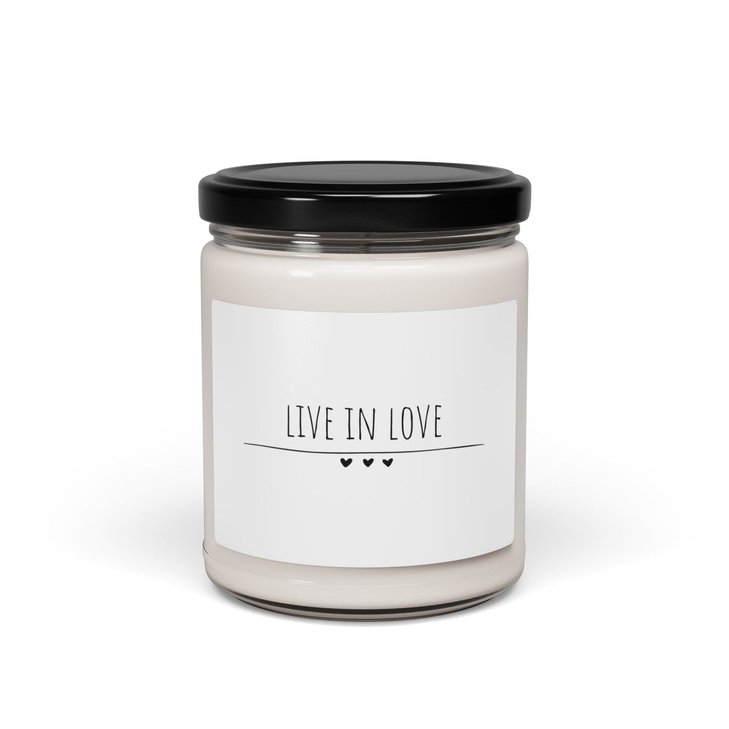 Live in Love - Scented Soy Candle, 9oz