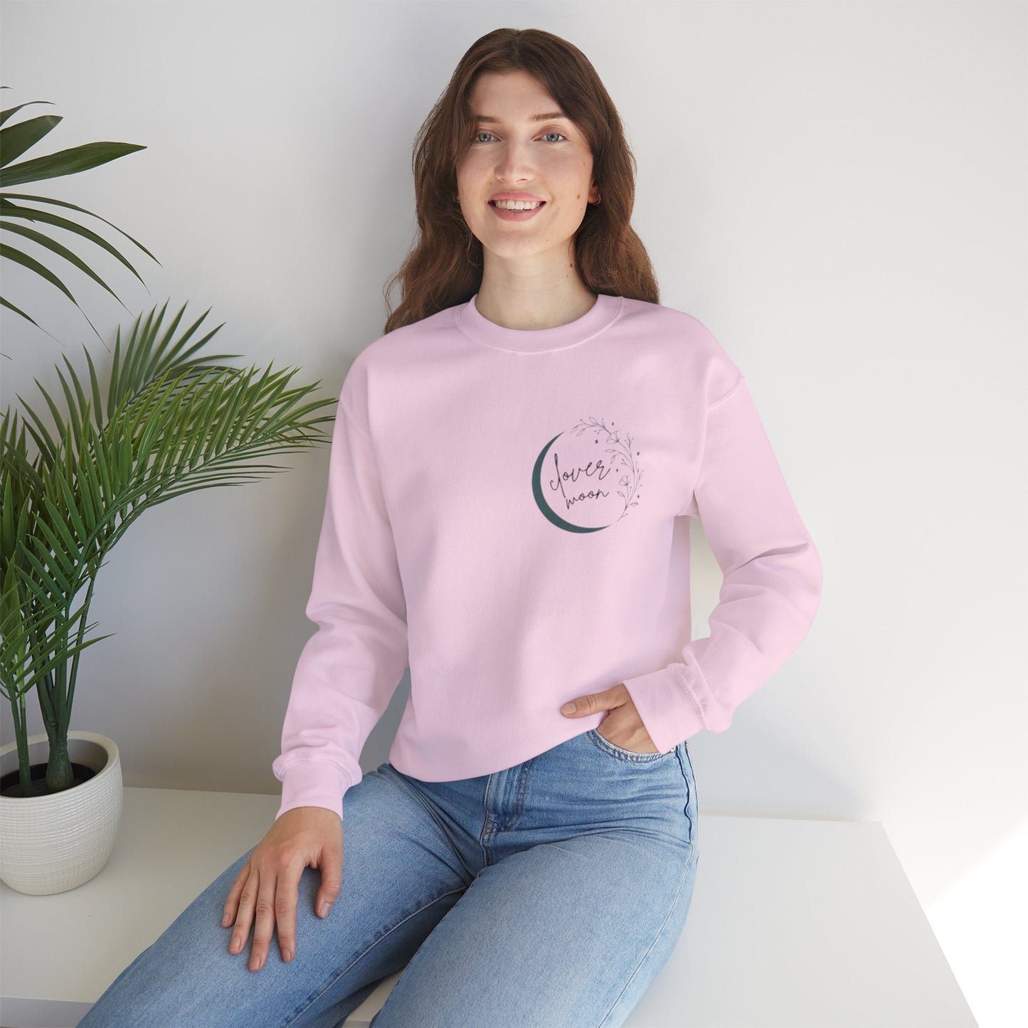 Clover Moon - Unisex Heavy Blend™ Crewneck Sweatshirt