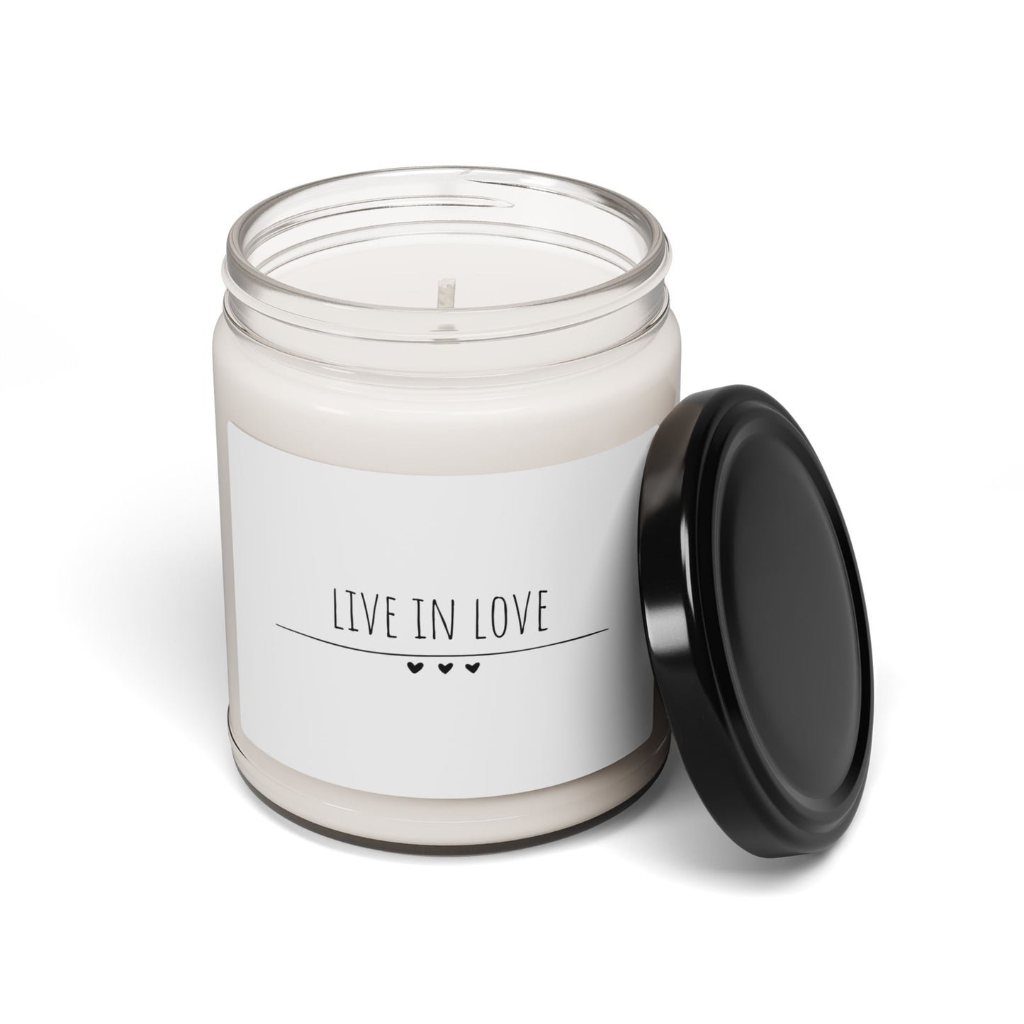 Live in Love - Scented Soy Candle, 9oz