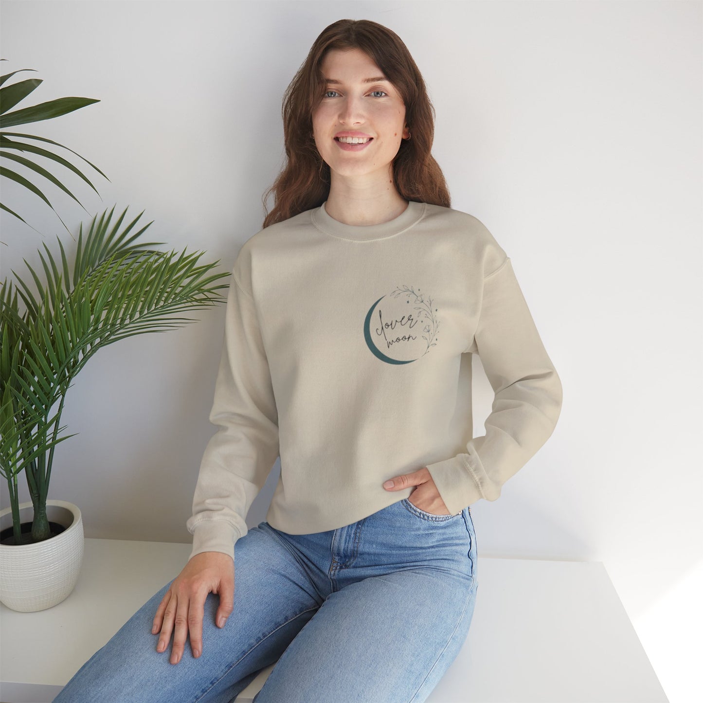 Clover Moon - Unisex Heavy Blend™ Crewneck Sweatshirt