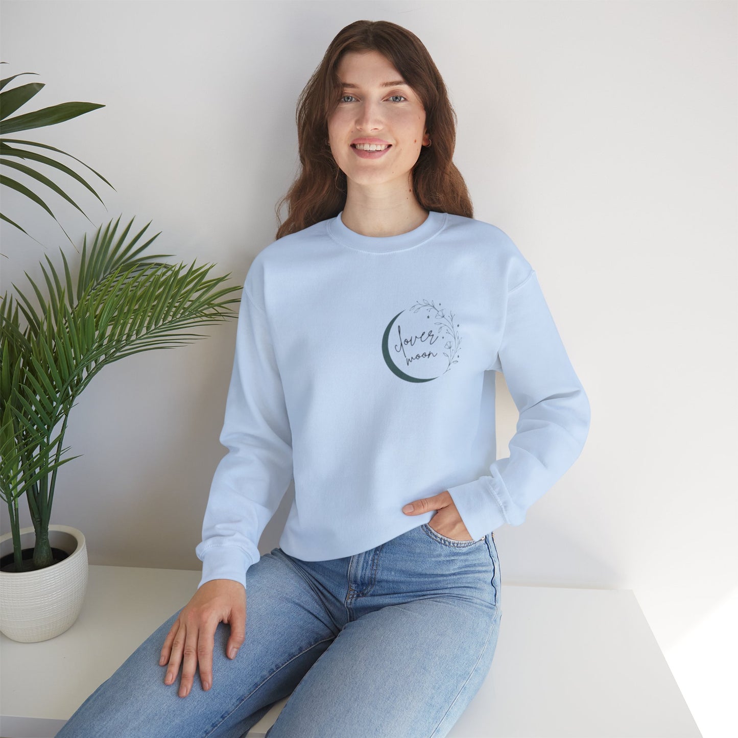 Clover Moon - Unisex Heavy Blend™ Crewneck Sweatshirt